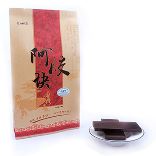  【极度秒杀】山东东阿红颜堂阿胶块 2片装62g 打粉制固元膏/糕