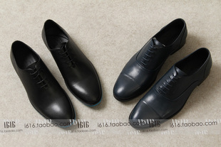  芭~绅士男人 顶级质感头层牛皮 男士商务正装皮鞋 （原代工保真)