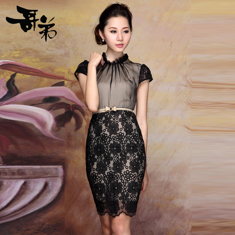 哥弟中年<em>女装</em>妈妈婆婆婚宴<em>礼服</em>喜庆<em>淘宝商城</em>连