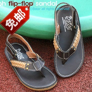  包邮童鞋凉鞋儿童凉鞋韩版夹趾夏季沙滩男童凉鞋超酷新款男童鞋