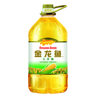  金龙鱼非转基因玉米油 瓶装 5L装
