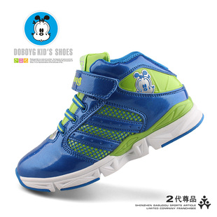  新款巴布豆童鞋男童女童儿童运动鞋中板鞋时尚休篮球鞋31527