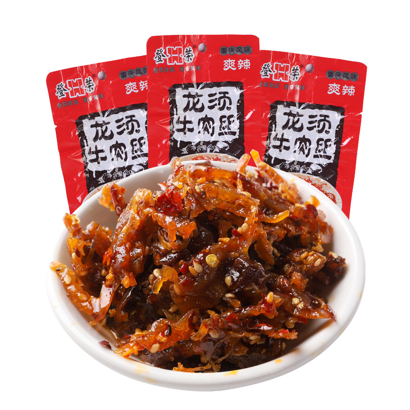 Deng Rong Shredded Beef packing Spicy strips Lamplight Chongqing specialty snack spicy Reminiscence snacksin the Snacks/Nuts/Specialty , Beef jerky/Preserved pork/Lo Snacks , Beef category - from Buy2taobao.com to provide professional Taobao agent buy service