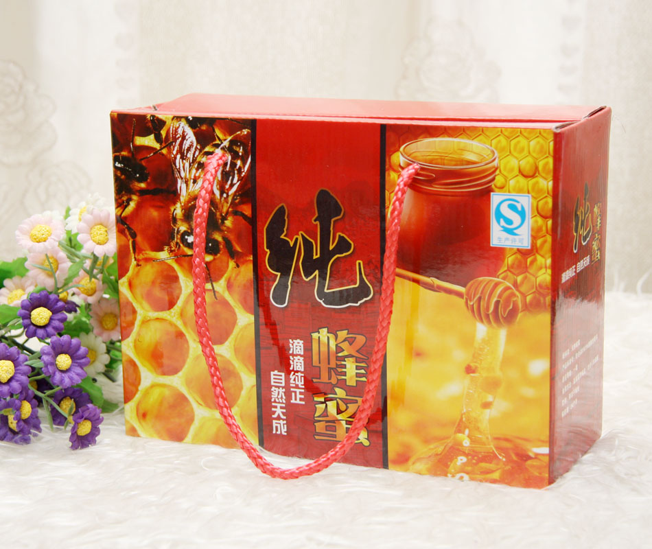 蜂蜜纸箱加大现货带托21*9.5*33新款包装盒 礼品箱 带手拎纸箱在类目 办公设备/耗材/相关服务, 包装设备/标牌及耗材, 礼品盒中 - 来自Buy2taobao.com提供专业的淘宝代购服务