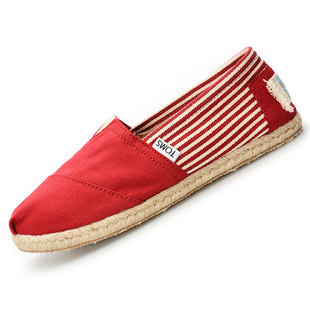  热卖正品toms帆布鞋欧美透气舒适情侣鞋韩版套脚休闲鞋懒人鞋男女