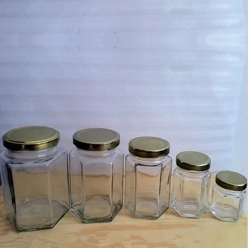 六棱玻璃瓶 蜂蜜包裝密封罐果醬菜瓶子燕窩罐頭瓶帶蓋包郵在類目 廚房/烹飪用具, 廚用小工具/廚房儲物, 儲物瓶罐/廚房儲物器皿, 密封罐中 - 來自Buy2taobao.com提供專業的淘寶代購服務
