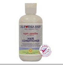 美国加州宝宝有机镇静舒缓植物头发柔顺剂护发
