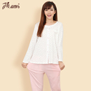 顶瓜瓜/顶呱呱 2013新款纯棉印花休闲女家居服套装 DJJWC-T3003 顶瓜瓜/顶呱呱 2013新款纯棉印花休闲女家居服套装 DJJWC-T3003