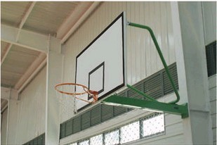 壁挂式悬臂式简易式篮球架墙体篮球架玻璃钢复