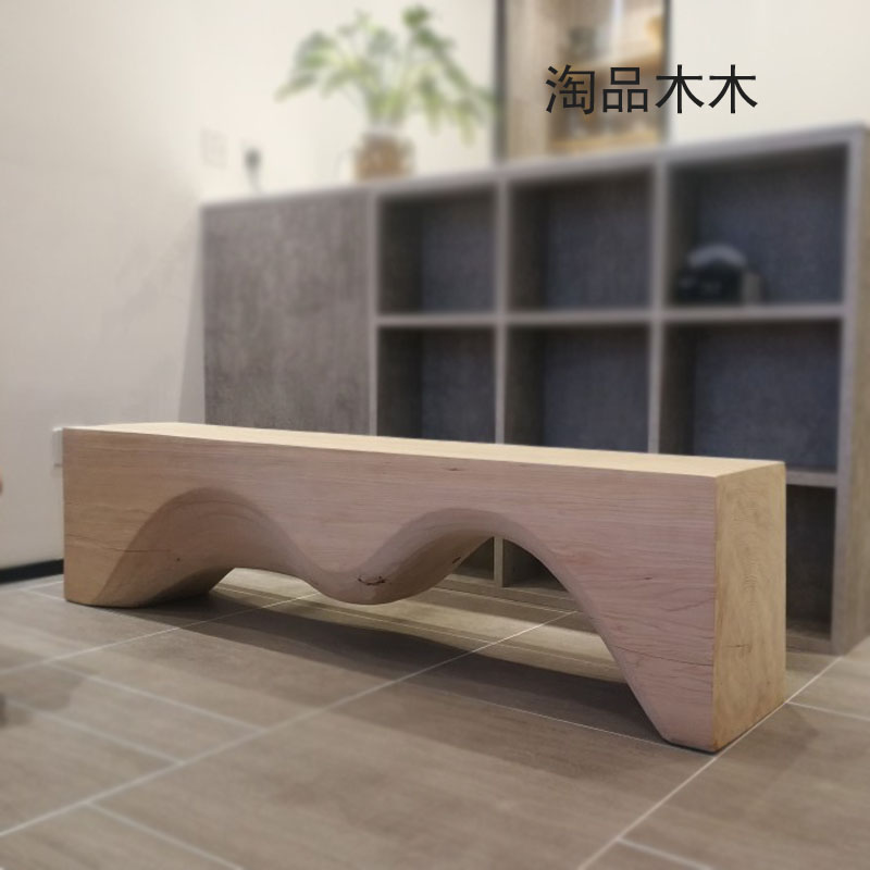 北欧创意家具电视柜现代原木时尚长凳设计师实木凳子换鞋凳休闲椅在类目 住宅家具, 坐具类, 凳类, 换鞋凳中 - 来自Buy2taobao.com提供专业的淘宝代购服务