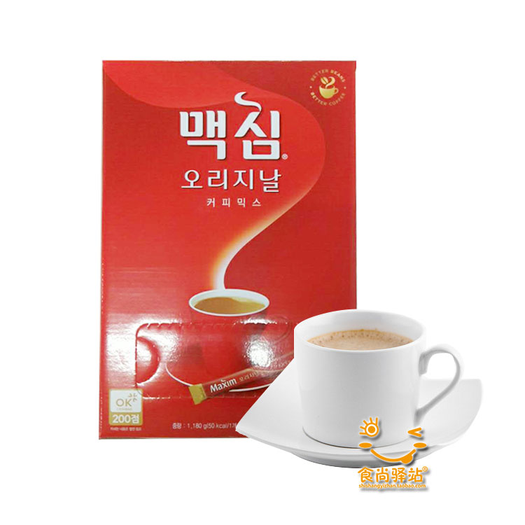 Korean imports maxim Mai Xin Cafe Original flavor Instant Trine 100 Article bagged 1180gin the Coffee/Oatmeal/Chongyin , Instant coffee/Coffee beans/Powder , Instant coffee category - from Buy2taobao.com to provide professional Taobao agent buy service