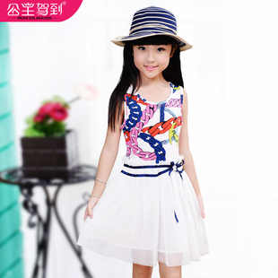  公主驾到 母子装夏装款 波西米亚连衣裙 亲子装 母女装 夏
