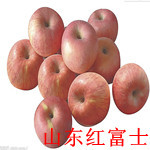  【散装】新鲜水果山东烟台75-80型号苹果水晶红富士越放越甜