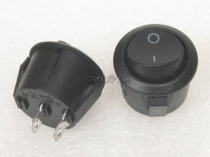 正品KCD1 2脚圆形船型开关 两脚2档开关 大电流6A 直径20MM|msdalam kategori elektronik/Electrician, Tukar, suis kawalan tunggal - dari Buy2taobao.com untuk memberikan perkhidmatan ejen Taobao profesional membeli