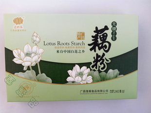  品莲堂 无糖藕粉 惊爆促销！江西广昌品莲堂 无糖纯藕粉四盒包邮