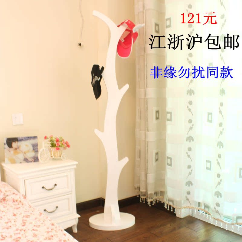 室内创意树枝挂衣架实木纯白落地/衣架/挂衣架/衣帽架 江浙沪包邮|ruв категории жилой мебели, рама тип, вешалка - от Buy2taobao.com для оказания профессиональной услуги покупки агента Taobao