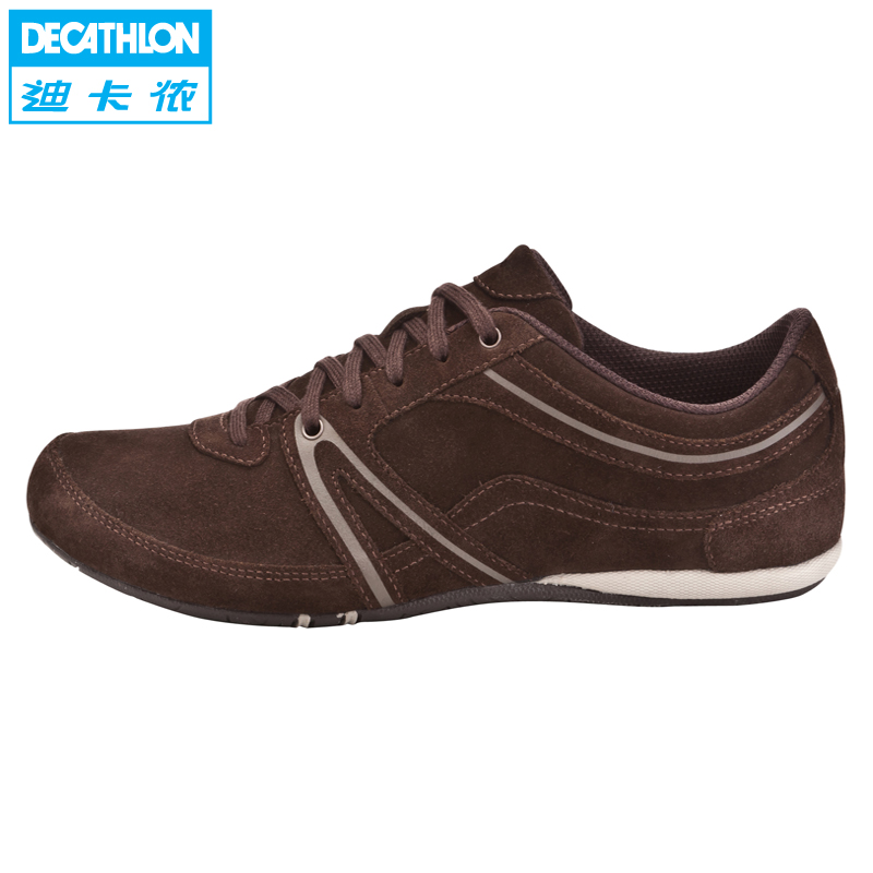 Decathlon Spring lightweight leather walking shoes women casual shoes ...