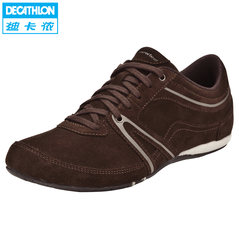 Decathlon Spring lightweight leather walking shoes women casual shoes ...