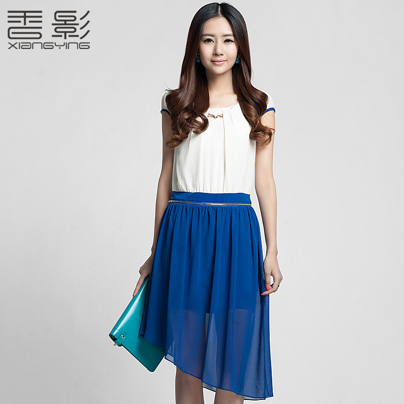 2013 women new chiffon dress