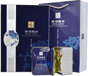  【聚团购】新茶春茶明前一级西湖龙井茶叶绿茶礼盒装250g包邮