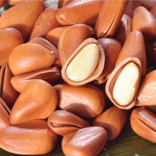  糖客零食品坚果干果年货东北野生松子开口松子200g特价2袋包邮