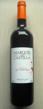 西班牙玛罗奎斯精选干红葡萄酒 BARRICA\/原装