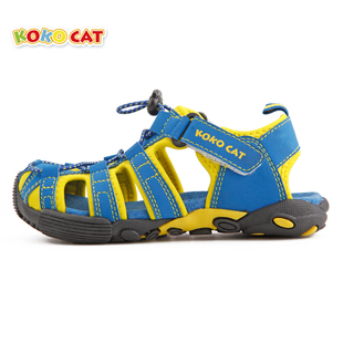  儿童节 夏季新款韩版儿童包头凉鞋中大男童休闲沙滩溯溪鞋