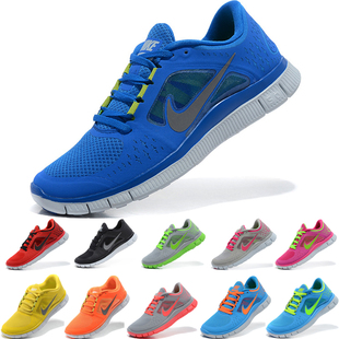  夏季耐克男鞋赤足软女鞋5.0儿童鞋男童女童透气运动鞋大童跑步鞋