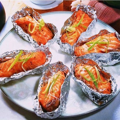 食品级家用铝箔锡油纸 防油铝箔纸 锡箔纸 烧烤