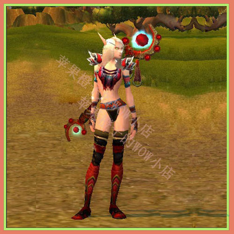 <em>魔兽世界</em>红<em>黑色</em>布甲<em>幻化</em>法师术士牧师,自搭性