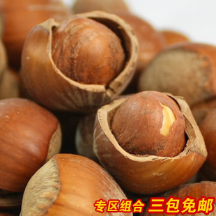  3份特价包邮 新货 开口榛子清香/椒盐味200g东北铁岭坚果炒货