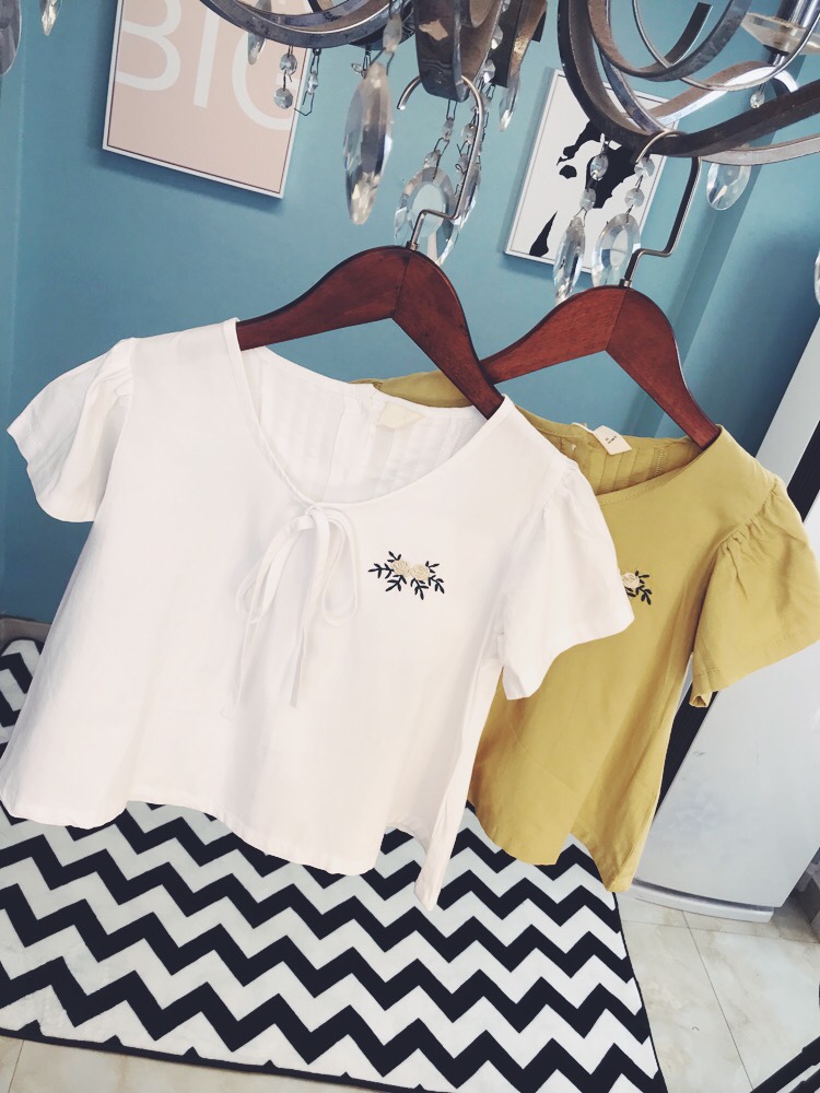 C 胸前绣花娃娃衫8885|msdalam kategori Kanak-kanak/Bayi/Keluarga dipasang, shirt - dari Buy2taobao.com untuk memberikan perkhidmatan ejen Taobao profesional membeli