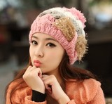  韩版潮针织帽毛线