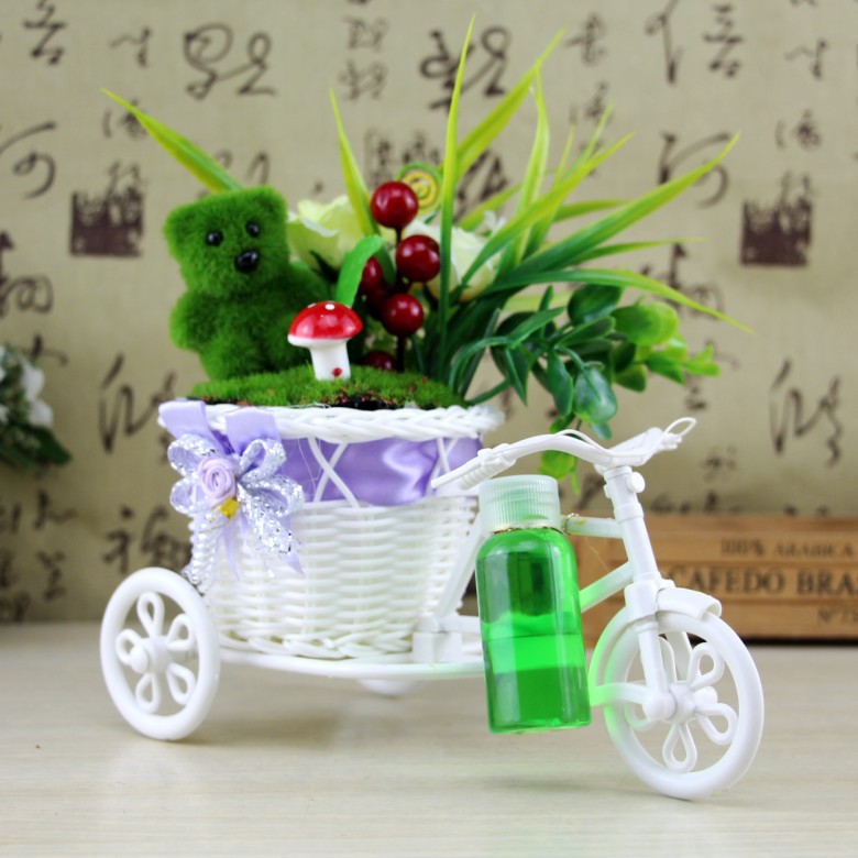 大号三轮花车藤编工艺花篮创意微景观 香薰精油礼盒套装节日礼物|ruв категории доставка цветов/цветок моделирования/растения садоводства, вечную жизнь цветы/сушеные цветы, вечную жизнь цветы - от Buy2taobao.com для оказания профессиональной услуги покупки агента Taobao