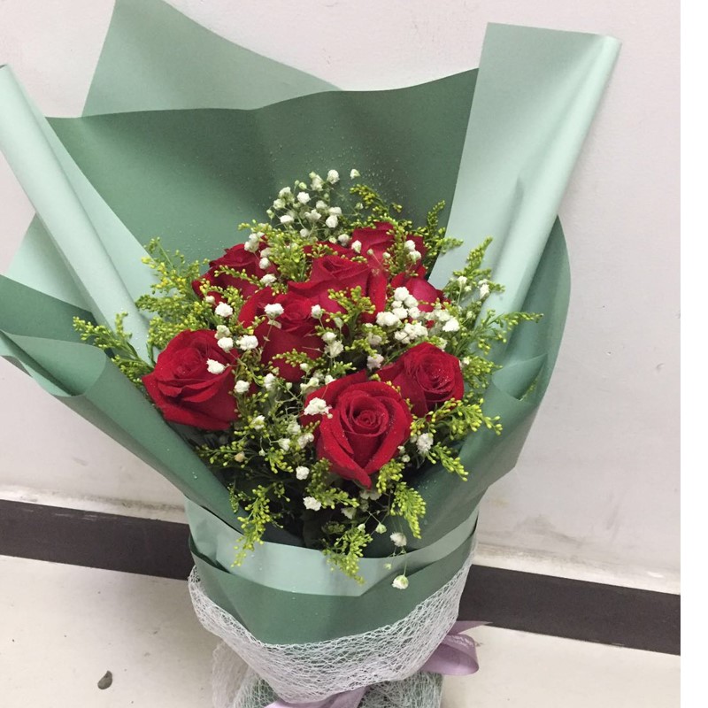 Guangzhou flower Straightforward pink rose birthday graduation Bouquet of flowers Gift box 19/11/99 Loose Rosein the Flower delivery/Flowers simulation/Plants gardening , Flower delivery(City) category - from Buy2taobao.com to provide professional Taobao agent buy service