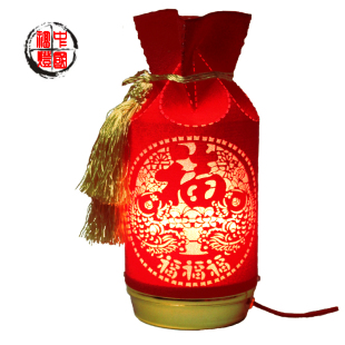  三福灯 迎春接福灯 福贵人家祈福灯 中国福贺岁灯 春节喜庆装饰灯