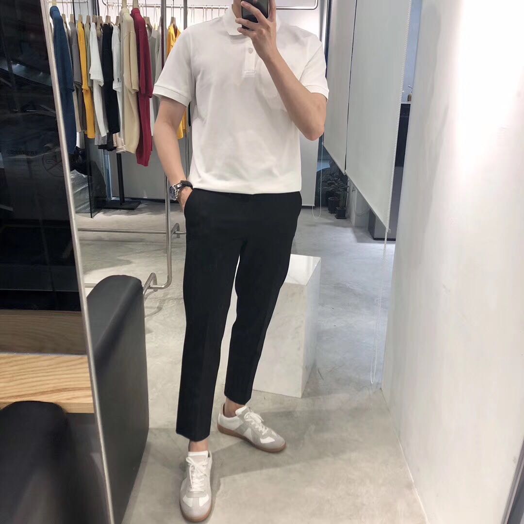 summer Lapel Short sleeved man T-shirt polo Trend Korean Edition half sleeve T-shirt Chaopai Led Short sleevedin the Men's clothing, Polo Shirts category - from Buy2taobao.com to provide professional Taobao agent buy service