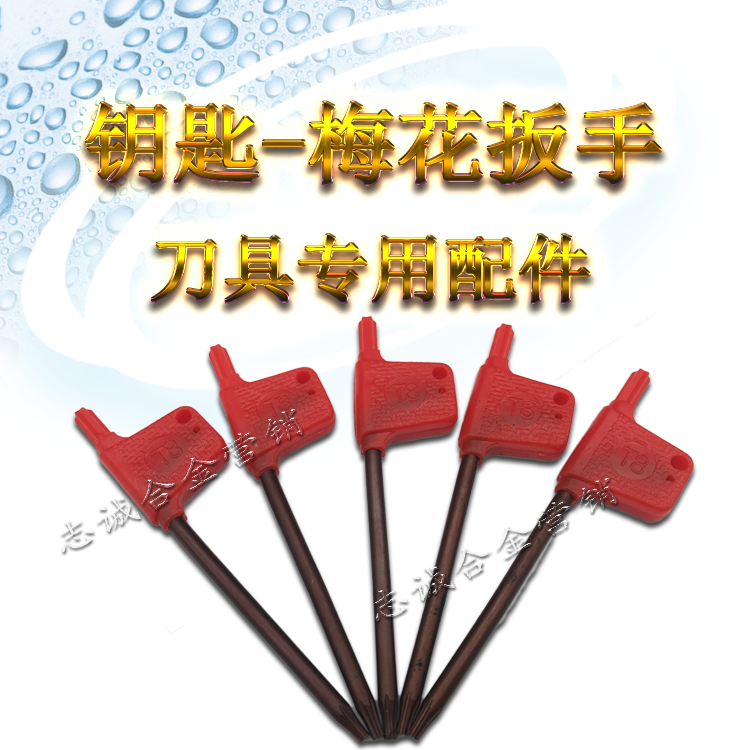 数控刀具配件T6/T7/T8/T9梅花螺丝扳手T10红旗扳手T15T型扳手T20在类目 五金/工具, 手动工具, 扳手, 梅花扳手中 - 来自Buy2taobao.com提供专业的淘宝代购服务