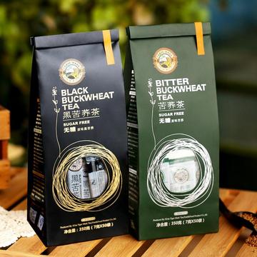 虎标苦荞茶 黑苦荞茶 组合装700g 虎标苦荞茶 黑苦荞茶 组合装700g