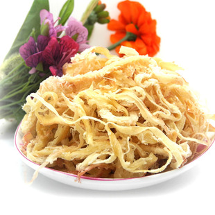  大连特产手撕原味细鱿鱼丝100克 即食海鲜零食 2件包邮特价