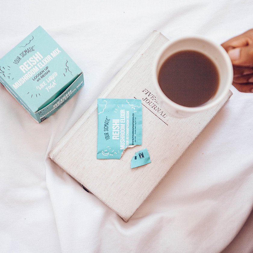 Four Sigmatic-灵芝甘草 缓解压力助眠改善睡眠质量 3g*20包|ruв категории кофе/хлопья/напиток, растворимый кофе/кофе/порошок, растворимый кофе - от Buy2taobao.com для оказания профессиональной услуги покупки агента Taobao
