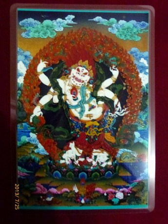 白玛哈嘎拉 白如意珠 白怙主 护贝法相