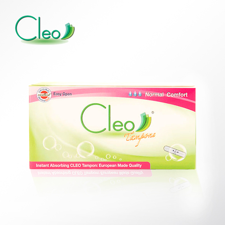 欧洲斯洛文尼亚进口 Cleo指入式卫生棉条 普通