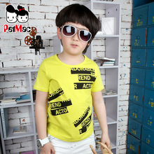 Children boys cotton short-sleeved T-shirt men short sleeve t-shirt big boy big boy summer 2013 new children's clothing wholesale