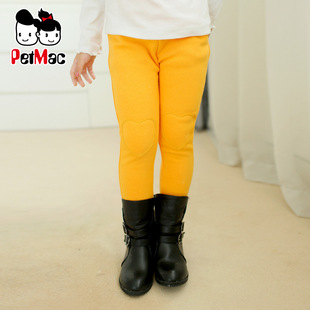  女童加厚加绒打底裤女童打底裤秋冬款儿童童装秋装冬装反季