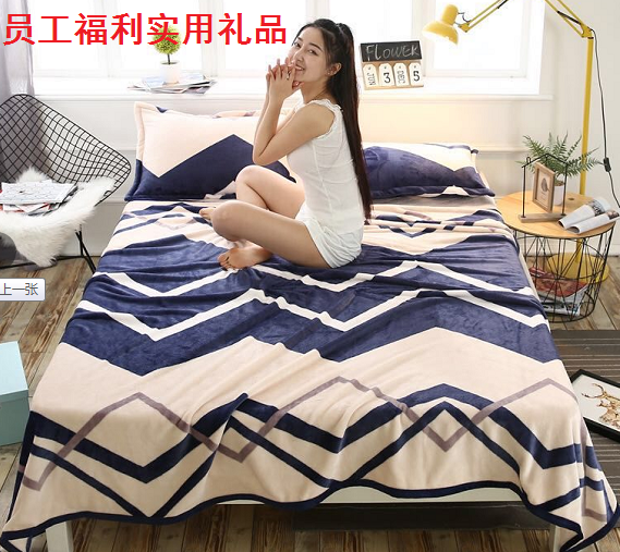 公司工厂工会实用福利小礼品午睡被子冬季用超柔保暖毛毯深圳现货在类目 床上用品, 休闲毯/毛毯/绒毯中 - 来自Buy2taobao.com提供专业的淘宝代购服务