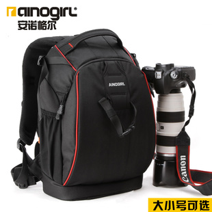  安诺格尔单反相机包双肩摄影包/专业防盗单反包摄像机背包A2123