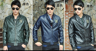  JackJones杰克琼斯 皮衣男 新款与狼共舞男式装冬装个性外套