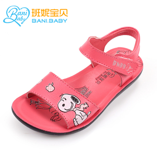  夏季女童凉鞋真皮童鞋儿童凉鞋韩版公主鞋图腾宝贝亲子婴儿童装