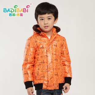  芭蒂芭芘童装棉衣男童冬装新款棉服棉袄加厚儿童外套男大童潮